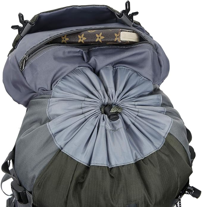 WoneNice 50L(45+5) Waterproof Hiking Backpack - Outdoor Sport Daypack with Rain Cover