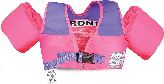 Body Glove Paddle Pals Learn to Swim Coast Guard Approved Kids Life Jacket PFD