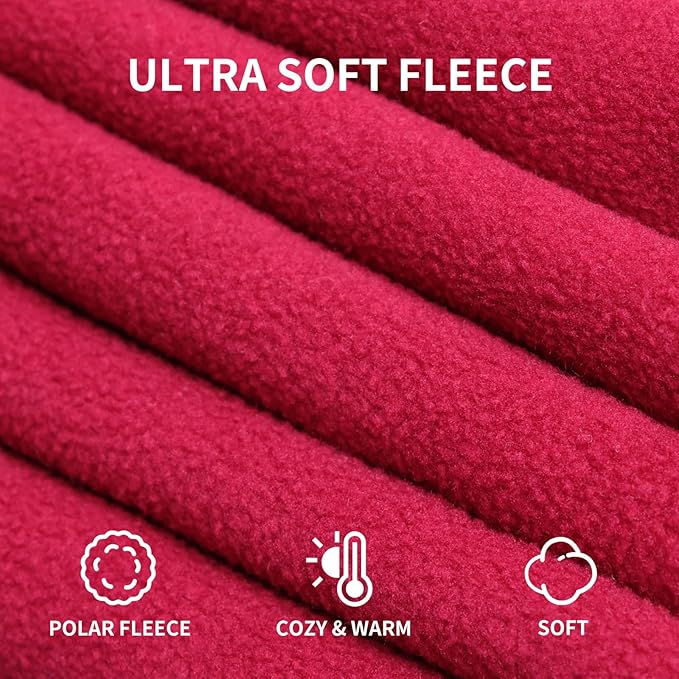 zzlamb Hooded Outdoor Blanket,Waterproof Camping Blanket Polar Fleece,Windproof Portable Warm for Stadium,Sports,Picnic,Beach,Car,Pets,56x75in Fiery Ridge Fade