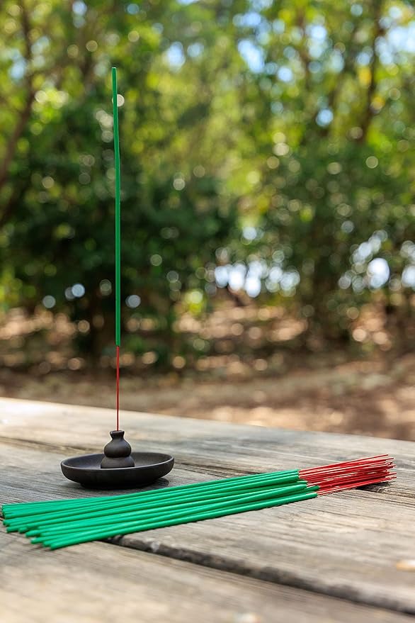 Mosquito Repellent Outdoor Patio Sticks 40 Pcs, 30Hrs Protection - Natural Mosquito Repellent Citronella Incense Sticks, Backyard Travel Camping Bug Repellent Outdoor & Indoors Gnat Mosquito Control