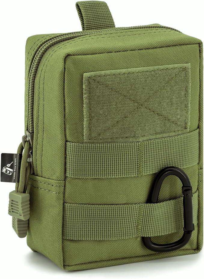 Molle Pouch Tactical Compact Water-Resistant Military Utility EDC Pouch Bag Camping Gear Waist Pack