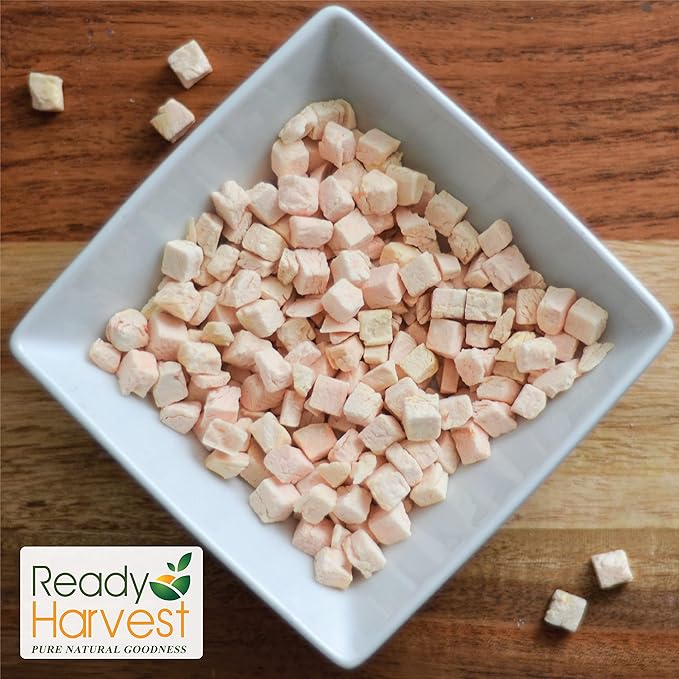 Ready Harvest Freeze Dried Food - Sweet Potatoes | Emergency Food | Pantry Staples | #10 Can | 25-Year Shelf Life | Cans Filled to the Top