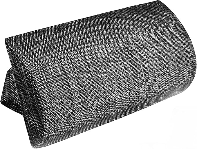 Ostlttyn Zero Gravity Chair Replacement Pillow Headrest with Elastic Band, Universal Soft Removable Padded Cushion Head Pillows for Zero Gravity Lounge Folding Patio Lawn Recliner Chairs, Grey