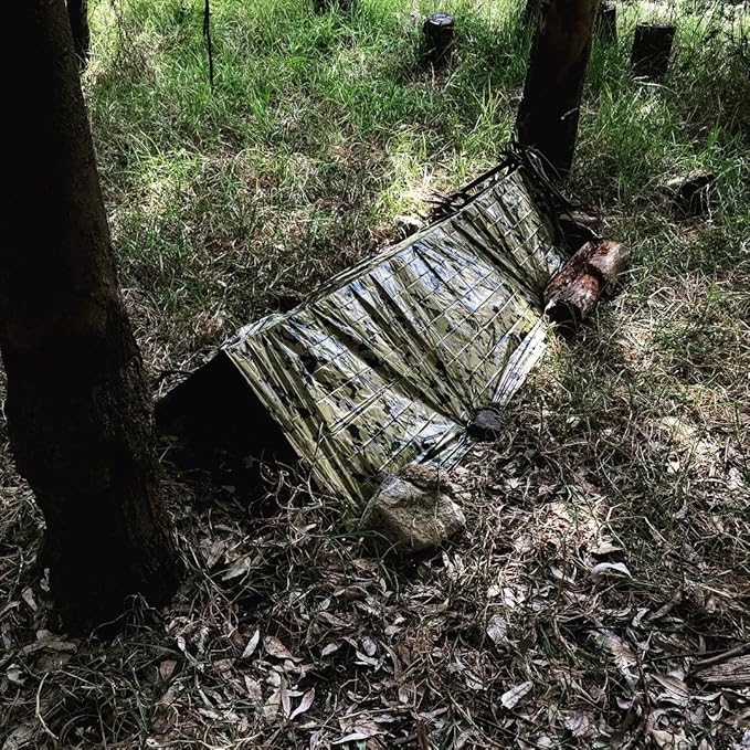 TITAN Survival - Mylar Survival Blankets 5 Pack - 90% Heat Retention & Waterproof Design - Emergency Blanket Cold Weather Protection & Survival Kits - Durable Space Blanket for Outdoor Use