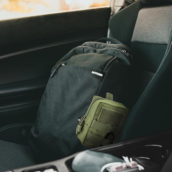 Molle Pouch Tactical Compact Water-Resistant Military Utility EDC Pouch Bag Camping Gear Waist Pack