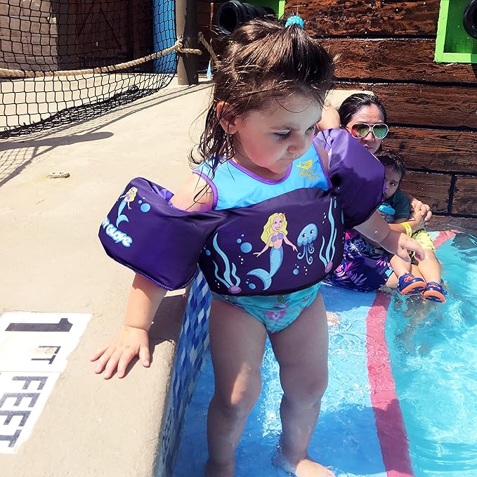 Body Glove Paddle Pals Learn to Swim Coast Guard Approved Kids Life Jacket PFD