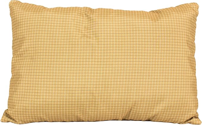 TETON Sports Camp Pillow; Great for Travel, Camping and Backpacking; Washable, Green, 12 x 18 inches; 9.6 Ounces