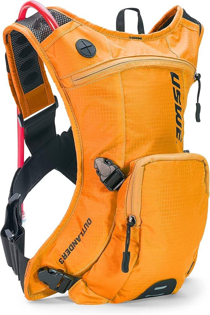 USWE Outlander Hydration Pack with Water Bladder, Hydration Backpack - Backpack for Cycling, MTB, Trail Running & More