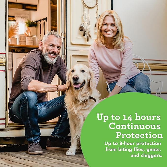 EarthKind Stay Away Mosquitoes Insect Repellent - Plant-Based, Unscented Mosquito Body Spray with Picaridin - Up to 14-Hour Protection - Safe for Children When Used As Directed - 4-Oz (2-Pack)